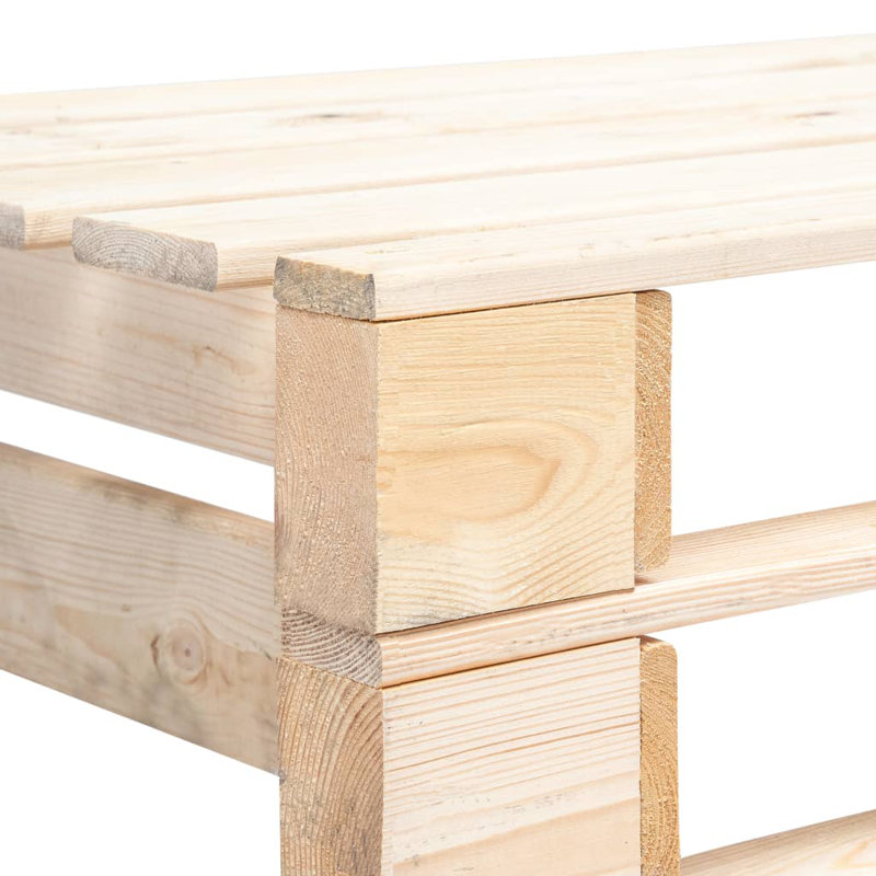 Addi Solid Wood Pine Outdoor Bench