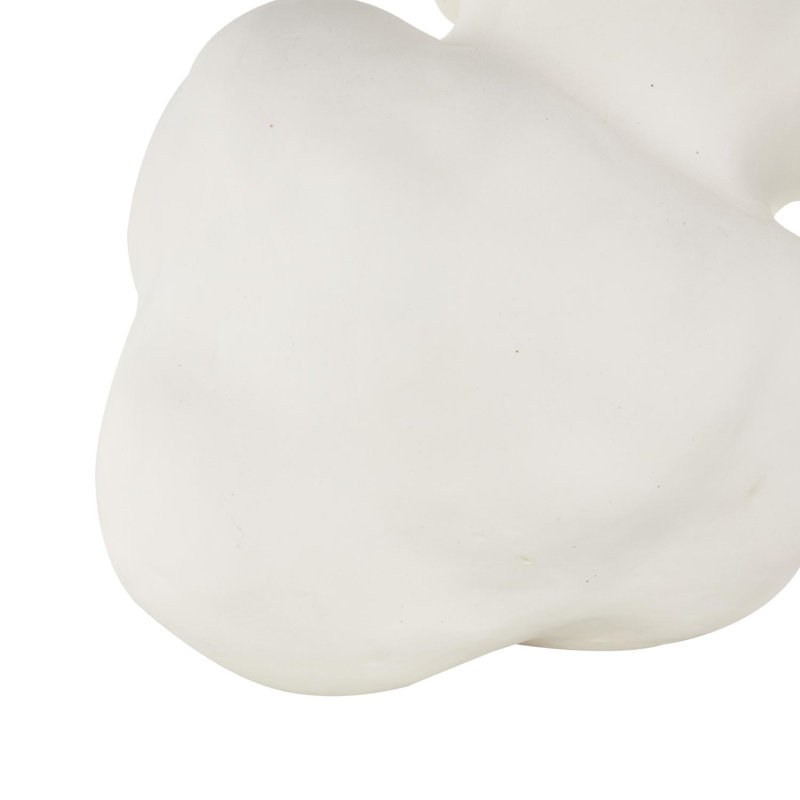 Vase de table en céramique Bia, Crème