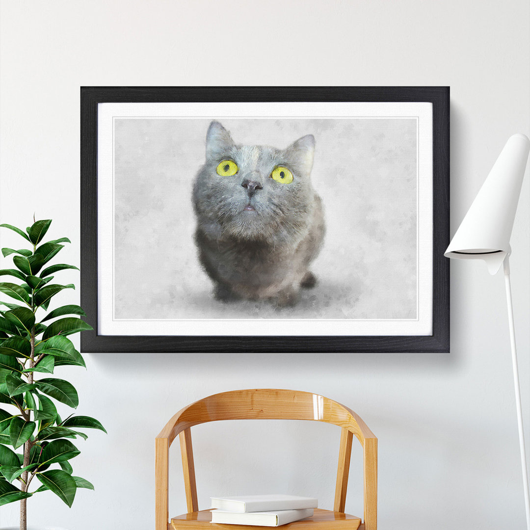 British Shorthair Cat Vol.4 - Picture Frame Painting