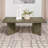 Coffee Table, Mango Brown Rectangular Solid Wood