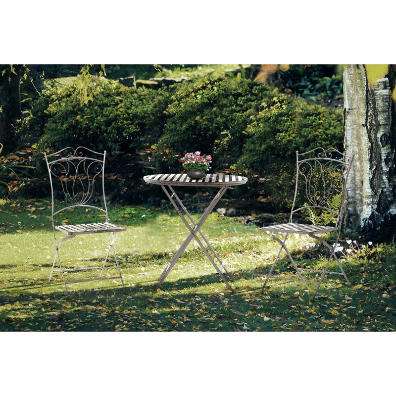 Oldbury 2 - Person Patio Dining Set with Round Table