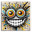 «Smile» par Rey Klimt, art mural en verre acrylique-2140245607