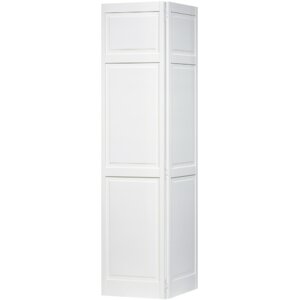 Paneled Wood Primed Bi-Fold Door 23.69" x 78.75"