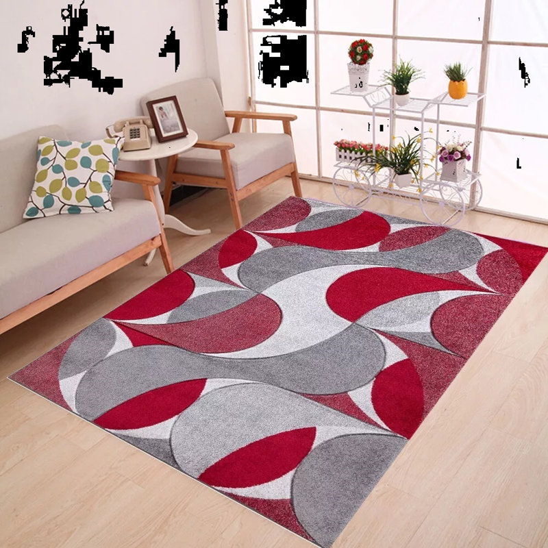 Modern Large Area Rugs Living Room Bedroom Carpet Hallway Runner Rug Floor Mats, Rectangle 60 x 110cm