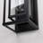 Polikron Classic 18'' H 1-Light Outdoor Wall Sconce, Black Metal with Clean Glass, Dusk to Dawn-991586029-957323256