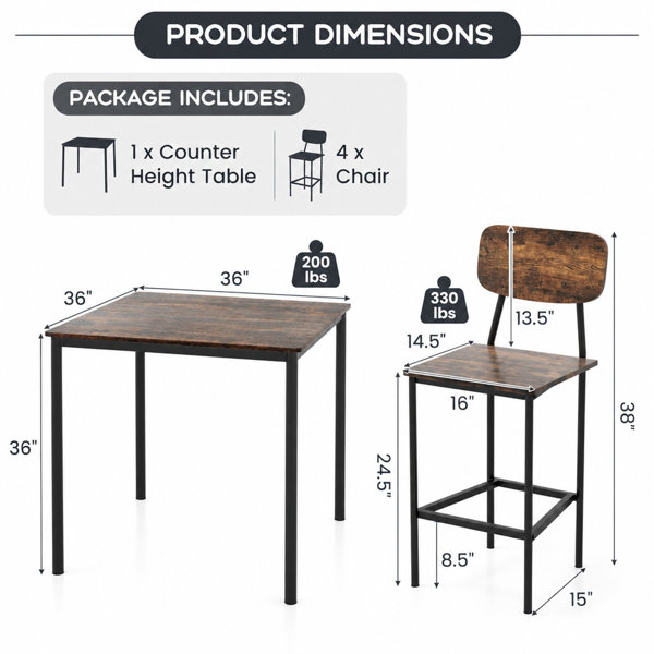 Dimensions du produit
