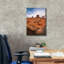  «Weathered Wood At Monument Valley» par Martin Podt, art mural sur toile, 18 po x 26 po