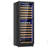 Velivi 154-Bottle Built-in or Freestanding Dual Zone Wine Refrigerator with Stainless Steel Door-122810618