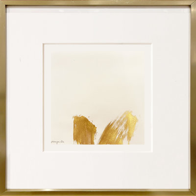 «Muse Gold No.7» par Fanyu Lin - peinture à cadre unique