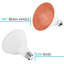 8 watts (45 watts équivalents), DEL PAR38, ampoule à DEL colorée, culot moyen E26 (standard)-73484791-128880035