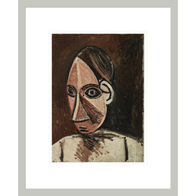 Tête de femme par Pablo Picasso, impression giclée sur cadre