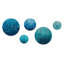 Earic - Ensemble de 5 formes d'art abstrait abstrait
