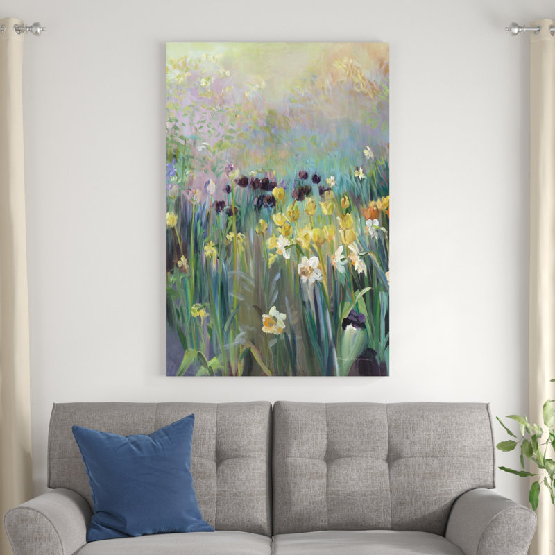 Champ de tulipes, H 48 po x l 32 po