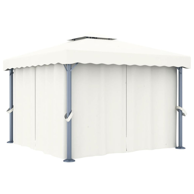 9.84 Ft. W x 9.84 Ft. D Steel Patio Gazebo Gazebo, 9.8 (ft) x 9.8 (ft)