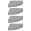 Arta 4 Piece Corner Shelf-542498425-542498308