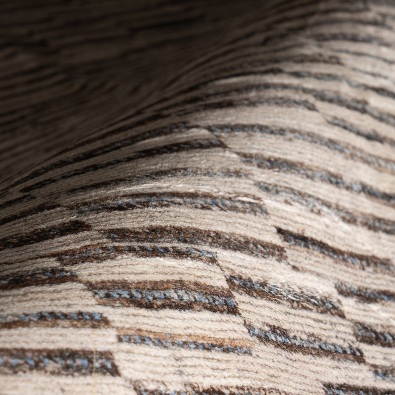 Talienne Abstract Washable Area Rug, Rectangle 8'6" x 11'6"