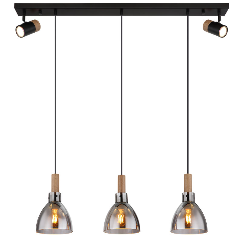 3 - Light Matte Black Pendant