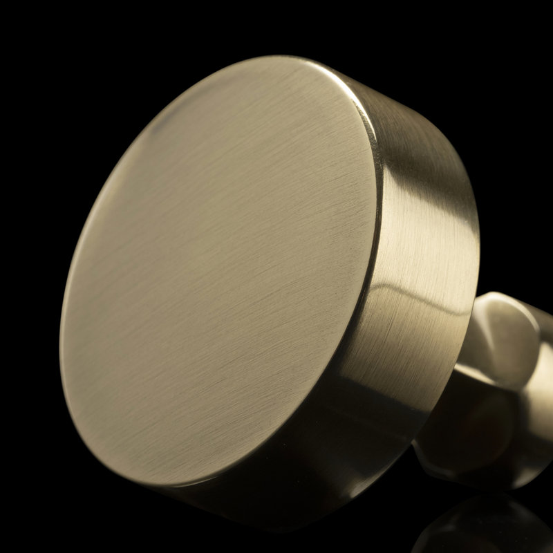 Parkview Round Cabinet Knob, Antique Brass, 1-1/4"