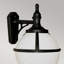 Viane Black Outdoor Wall Lantern