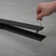 24 In. Stainless Steel Linear Shower Drain With Slot Pattern Drain Cover