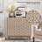 31.5-inch geometric design sideboard