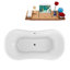 Baignoire de trempage sur pattes 60 "Streamline-76223412-76223414
