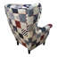 Giacob Velvet Wingback Chair
