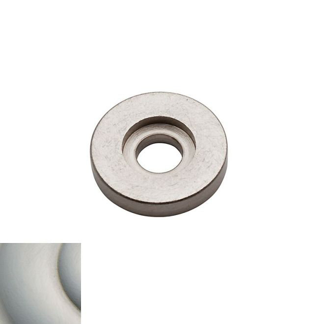 Pull Backplate, Satin Nickel, 0.5" H x 0.5" W x 0.1" D
