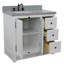 Ensemble de meuble-lavabo simple 37 po Truet-812556887-812556882