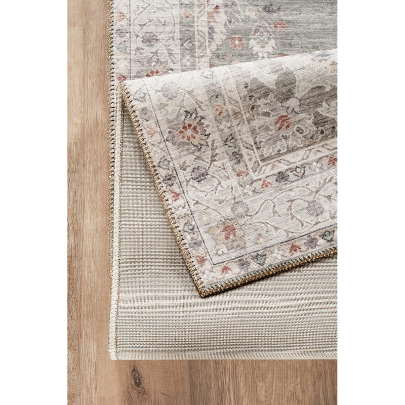 Oxford GC_NBL2013 Green 7 Ft. 10 In. X 10 Ft. 6 In. Area Rug, Rectangle 7'10" x 10'6"