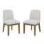 Chaises d'appoint rembourrées Tucker