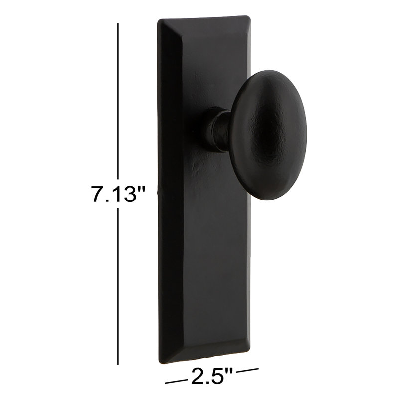 Ageless Iron Keep Plate with Aeg Knob