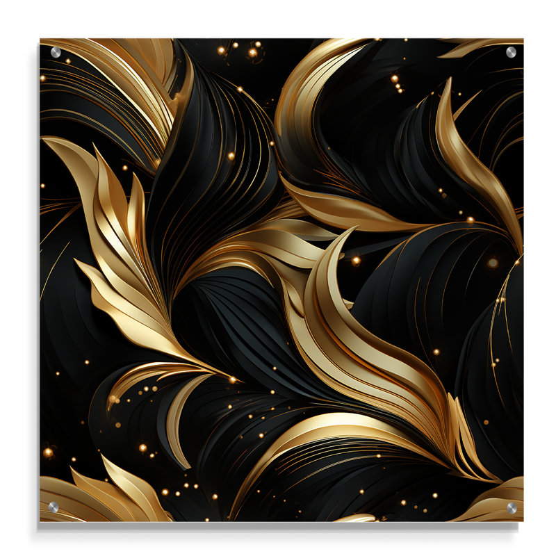 Kirkwood - Abstract Acrylic Wall Art, 36" H x 36" W