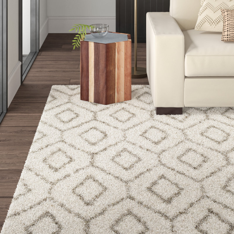 Lasley Geometric Indoor Rug, Rectangle 9'3" x 12'3"