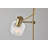 Timi 56'' Polished Task Floor Lamp