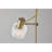 Timi 56 " Polished Task Floor Lamp