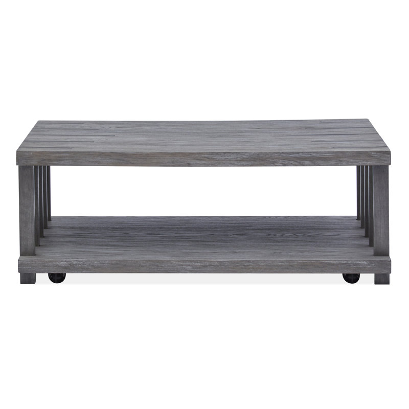 Adetoun Solid Wood Top Single Coffee Table