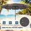 290cm Tilt Beach Parasol-713653261
