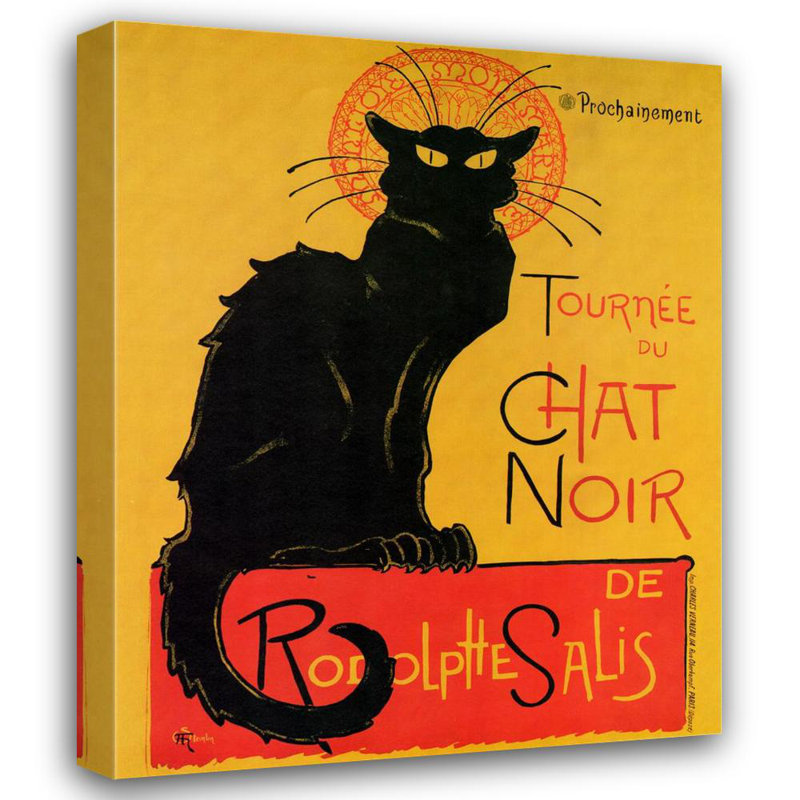 Tournee Du Chat Noir, H 24 po x l 19 po