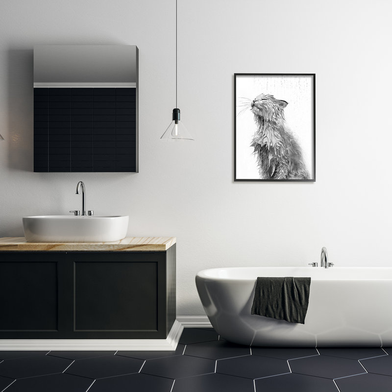 Az-233, Giclée encadrée noir minuit, H 30 po x l 24 po x P 1,5 po