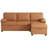 80" L-Shaped Sleeper Sectional Sofa with Pull-Out Bed and Storage Chaise, for Living Room Office-1974455115