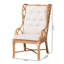 Fauteuil en rotin naturel Bali & Paris Todd