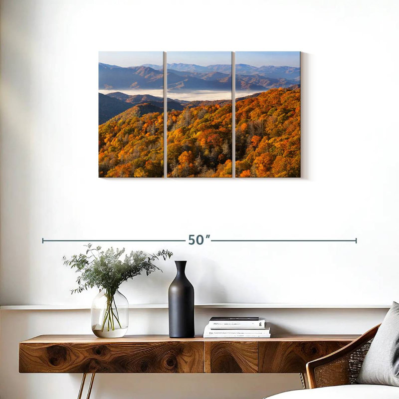 Alvord Forest Of Gold Trees, 20" H x 33" W