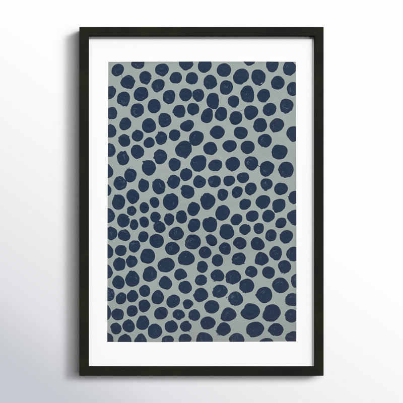 Blackberry On Gray Painting by Michela Sorrentino, Black, 25" H x 17.5" W x 1.25" D