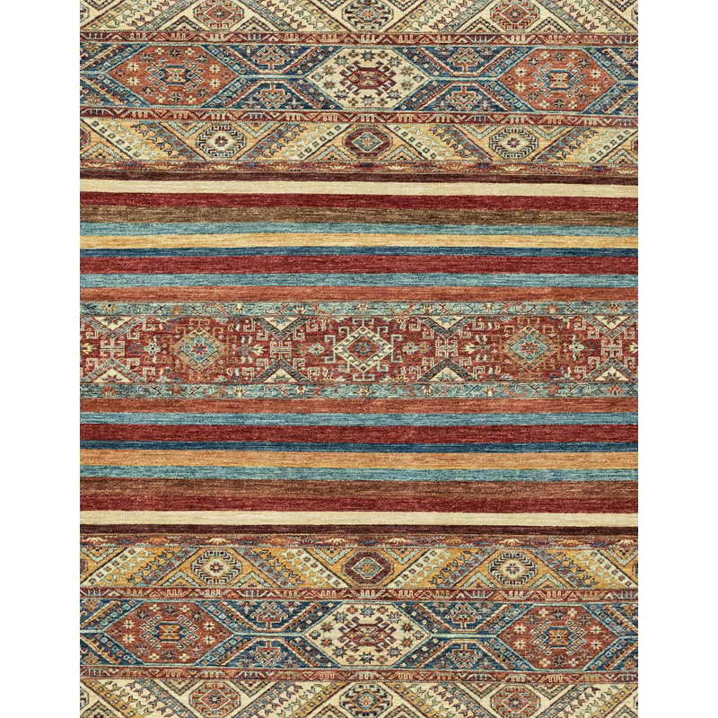 Tapis abstrait moderne 2391, Rectangle 8 pi x 10 pi