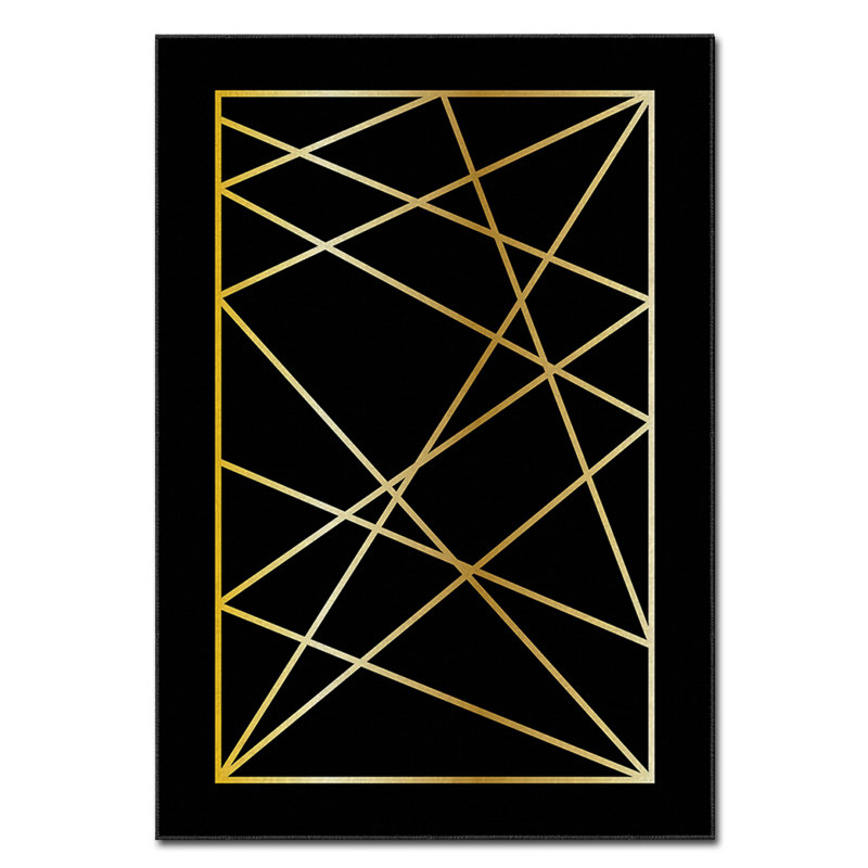 Luxurious Area Carpet (5.2 x 7.5 ft), 100% Polyester, 740 g/m² | Soft Velvet Fabric with Non-Slip Felt Dot Underside, Laminated Sponge for Comfort | Easy to Clean, Machine Washable at 86°F | Ideal for Living Room & Bedroom Decor