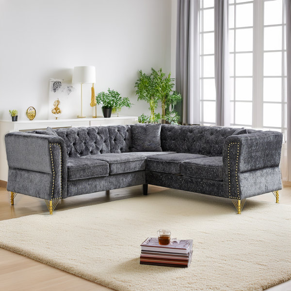 Latitude Run® Ernestus 3 - Piece Upholstered Sectional 