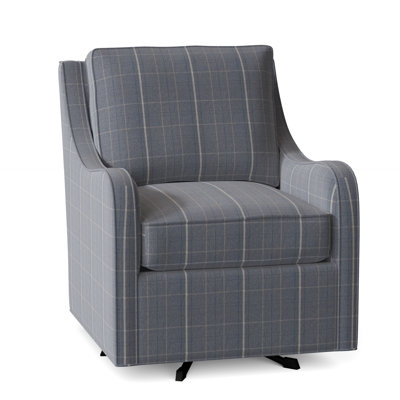 Koko 29" Wide Swivel Down Cushion Armchair