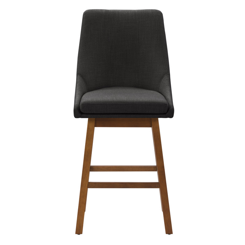 Tabouret de comptoir 26 po Aodhi, Gris foncé