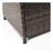 28inch Wicker Square Fire Pit Table